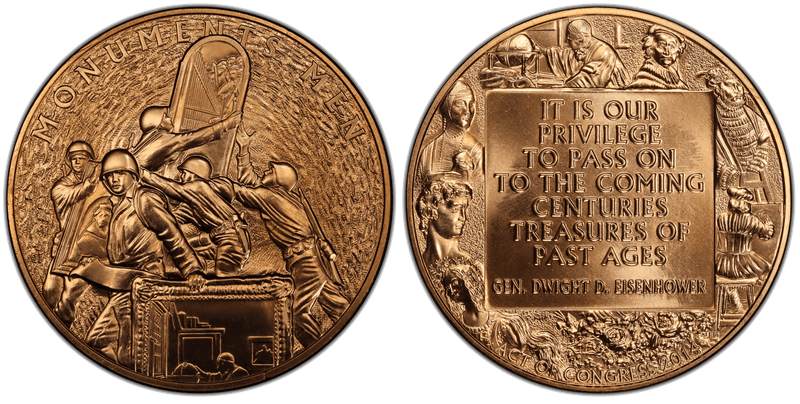 2014 Bronze Medal Monuments Men 38mm