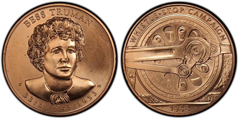 (2015) First Spouse Bronze Medal - Bess Truman