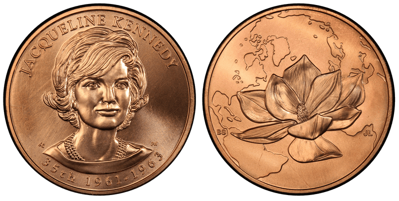 (2015) First Spouse Bronze Medal - Jacqueline Kennedy
