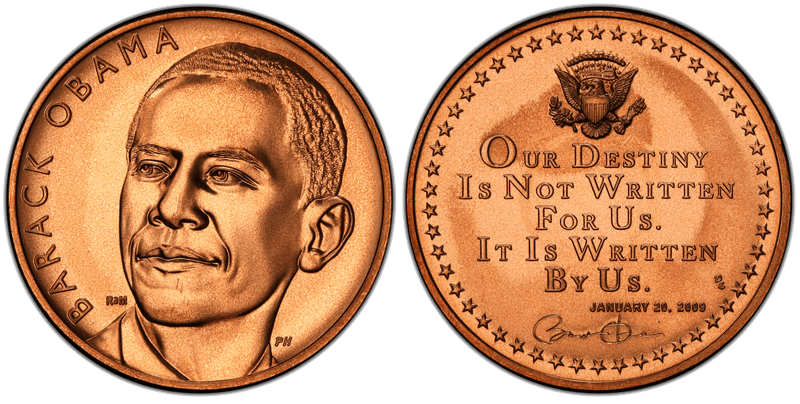 (2017) Medal Obama First Term Bronze