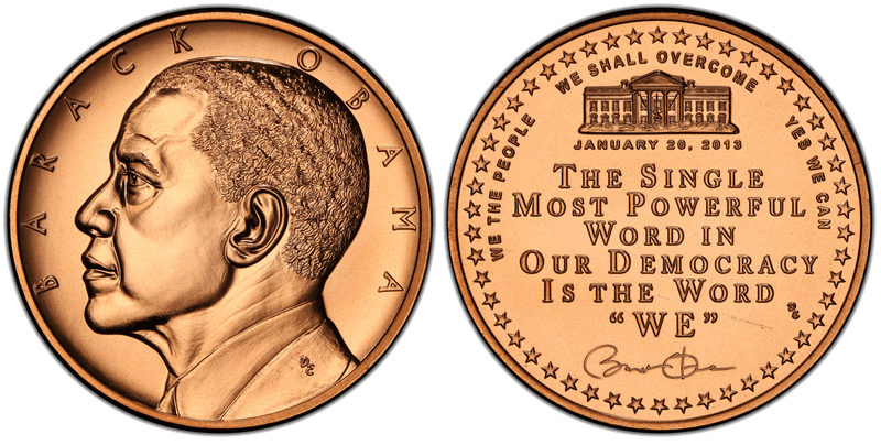 (2017) Medal Obama Second Term Bronze