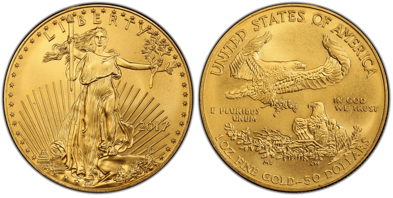 2017 American Eagle Fifty Dollar Gold