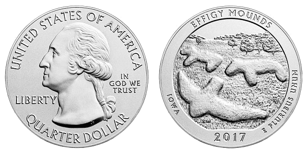 2017 5 oz. ATB Silver Quarter