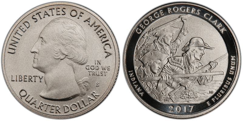 2017 (S) George Rogers Clark Quarter - Enhanced Uncirculated