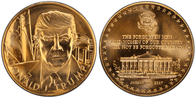 (2020) Medal Donald J. Trump Inauguration Bronze 76mm