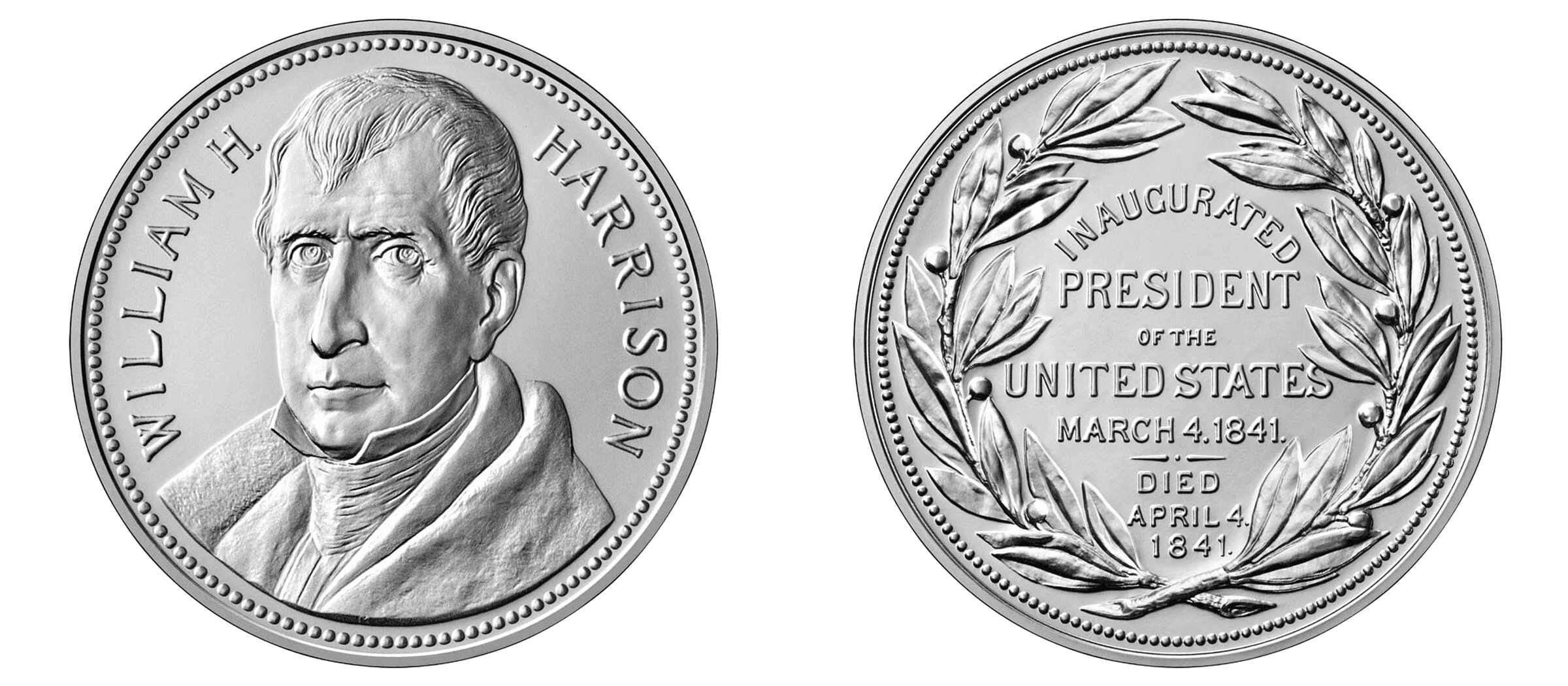 (2021) Presidential Silver Medal - William Henry Harrison