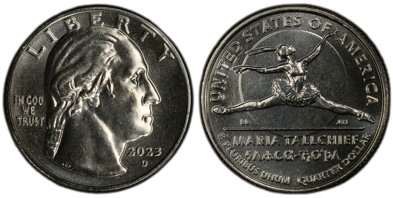 2023 (D) Maria Tallchief Quarter