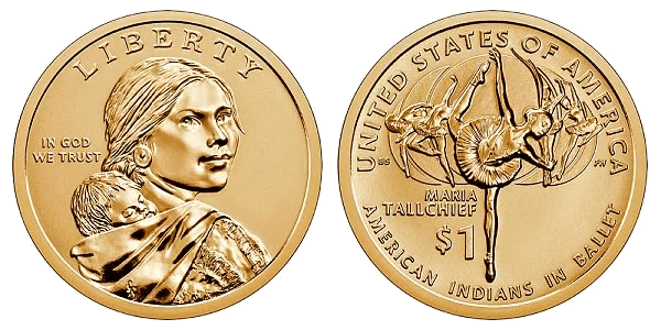 2023 (D) Native American Dollar - Position B