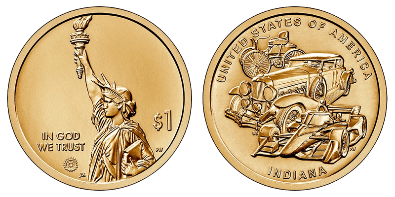 2023 (P) American Innovation Dollar - Indiana, Position A