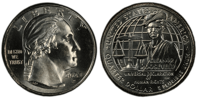 2023 (P) Eleanor Roosevelt Quarter