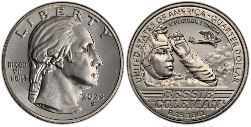2023 (S) Bessie Coleman Quarter