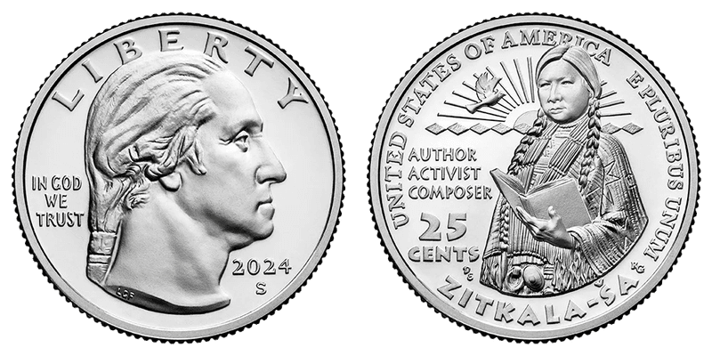 2024 (S) Zitkala-Ša Quarter
