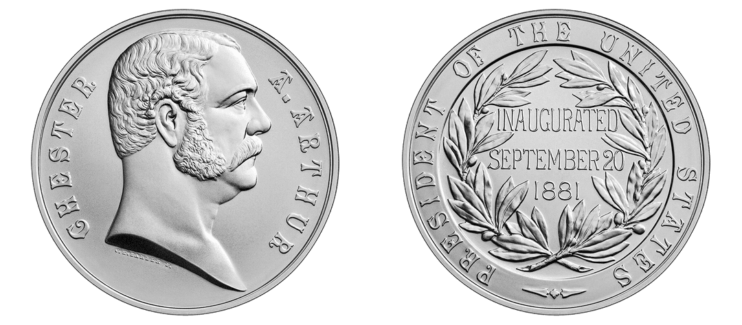 (2024) Presidential Silver Medal - Chester A. Arthur