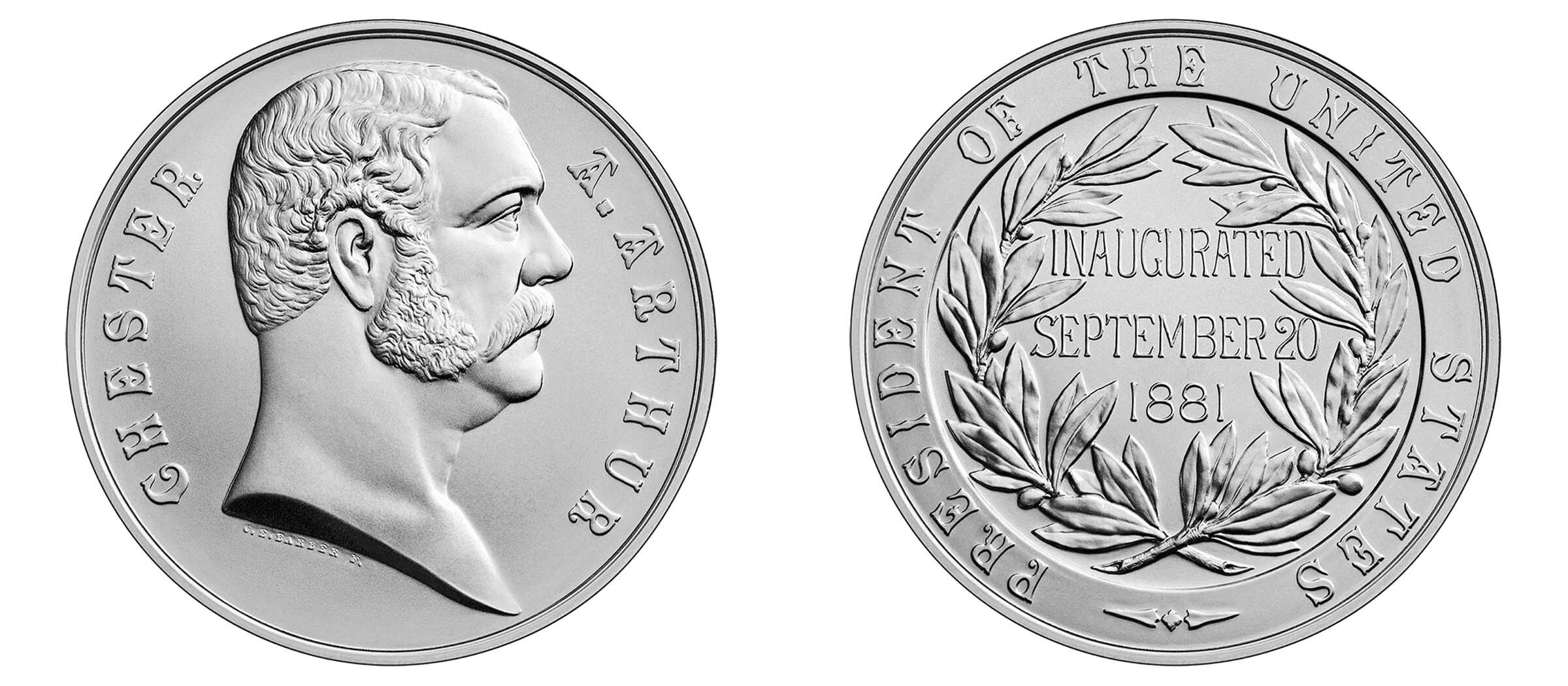(2024) Presidential Silver Medal - Chester A. Arthur
