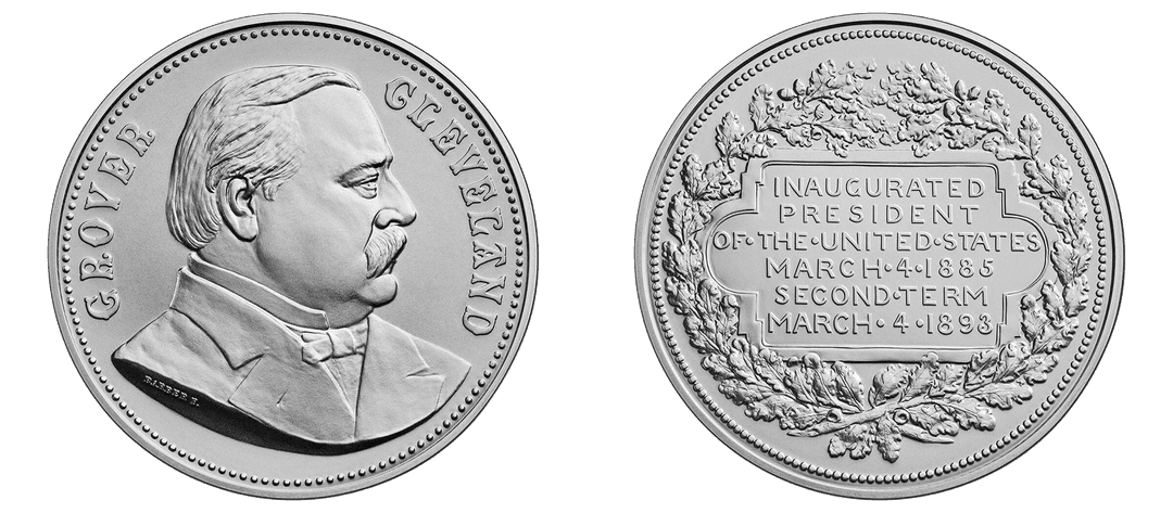 (2024) Presidential Silver Medal - Grover Cleveland