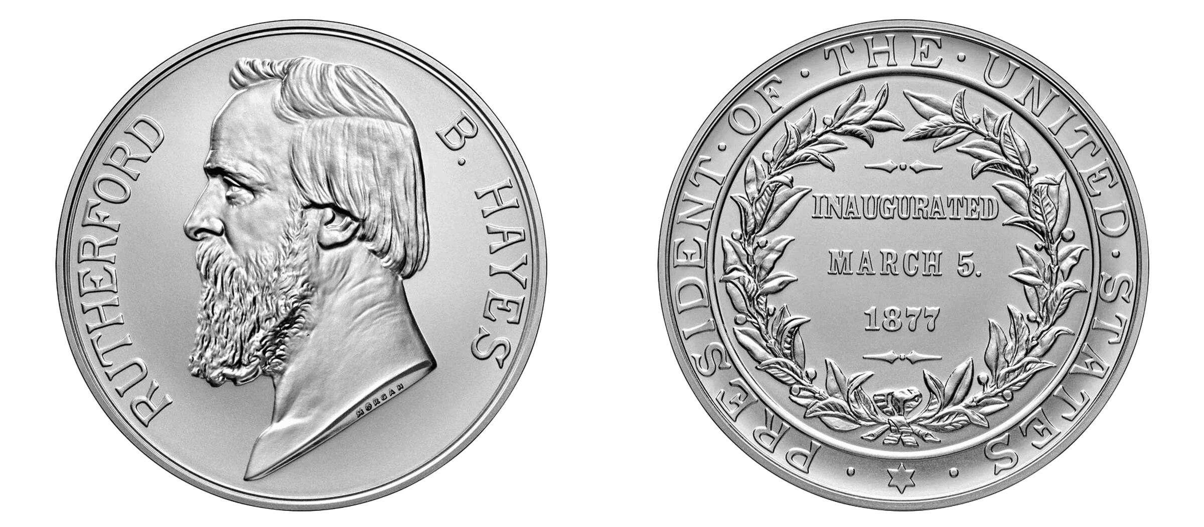 (2024) Presidential Silver Medal - Rutherford B. Hayes