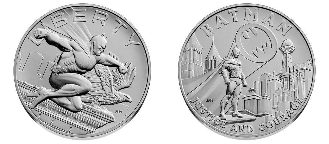 2025 Comic Art Batman Clad Medal
