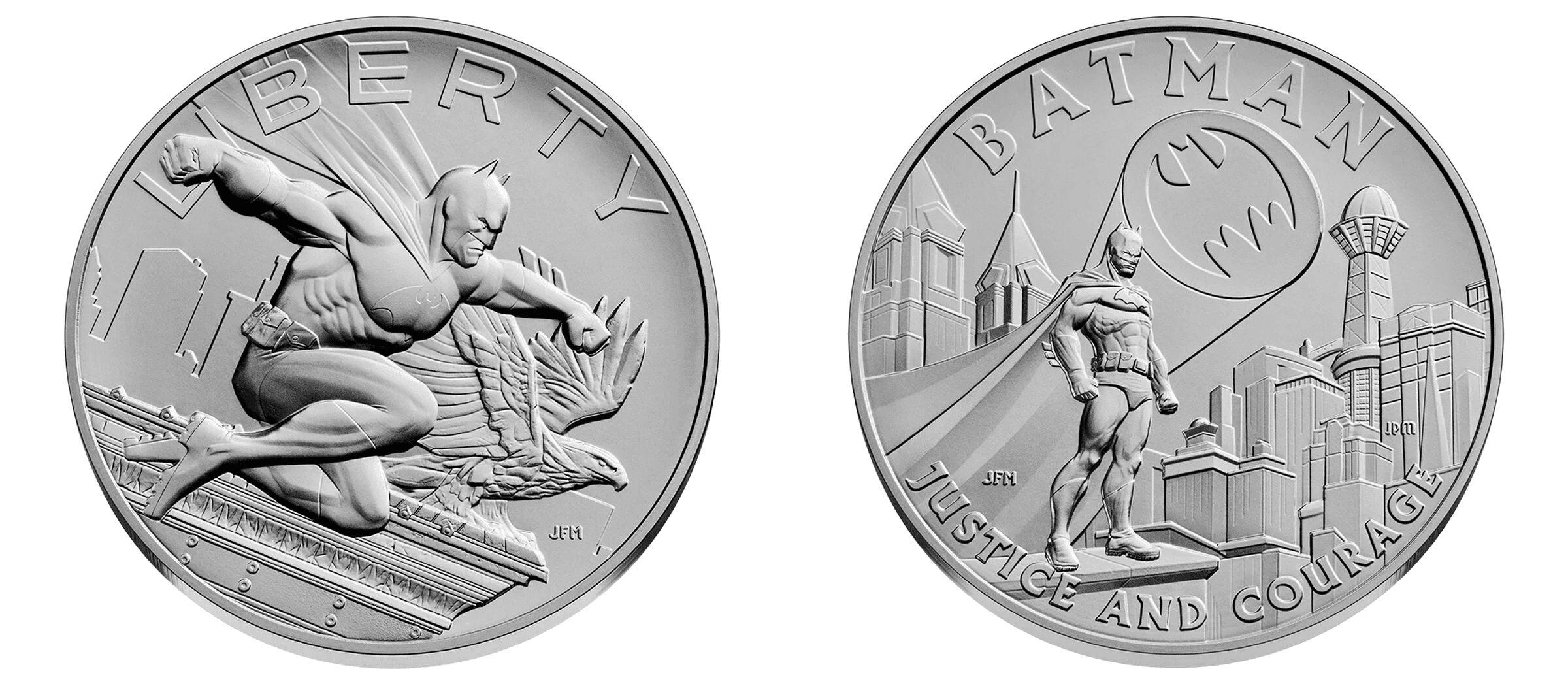 2025 Comic Art Batman Clad Medal