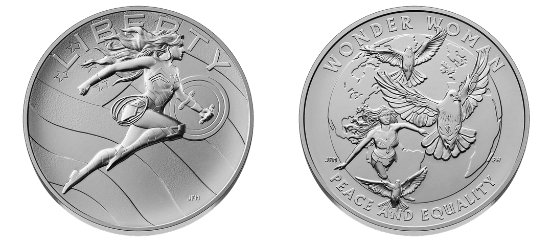 2025 Comic Art Wonder Woman Clad Medal