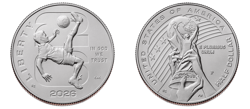 2026 FIFA World Cup Commemorative Half Dollar