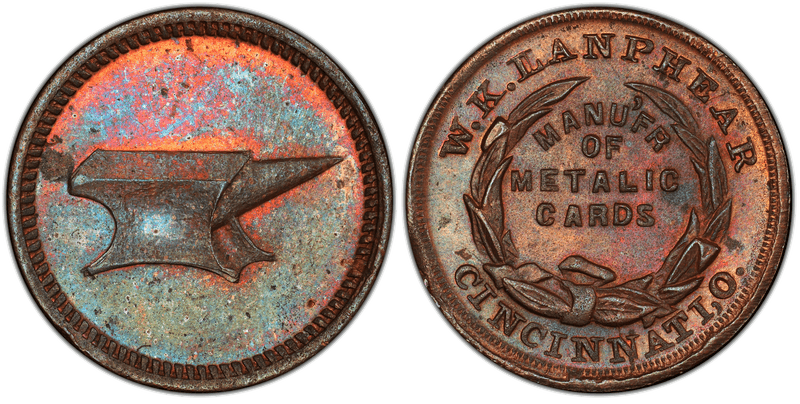 (No Date) Civil War Store Card F-165CY-30A, OH