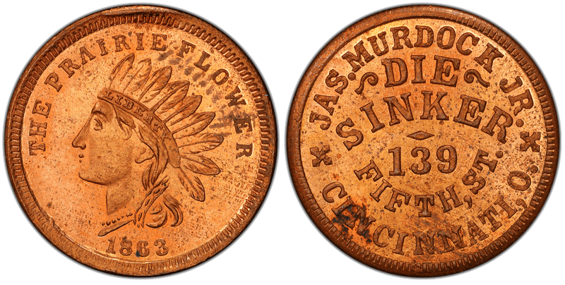 (No Date) Civil War Store Card F-165DY-4A, OH