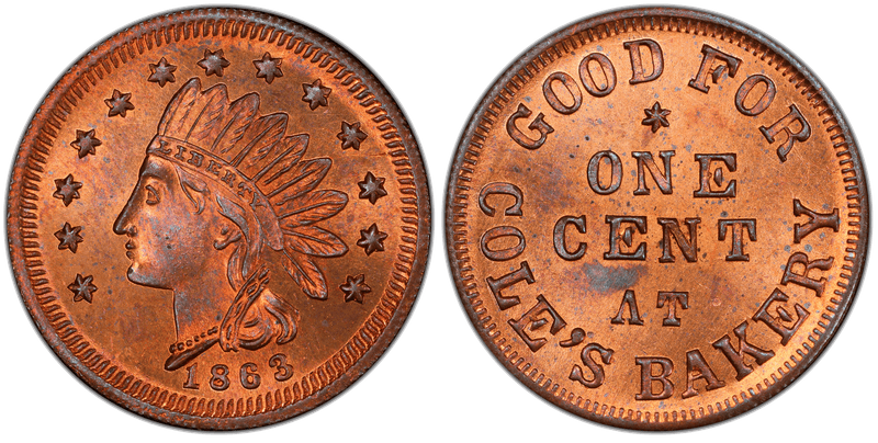 (No Date) Civil War Store Card F-165Z-6A, OH