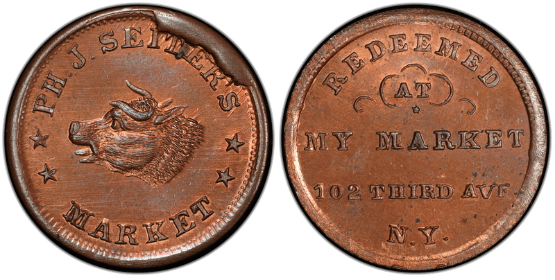 (No Date) Civil War Store Card F-630BQ-1A, NY