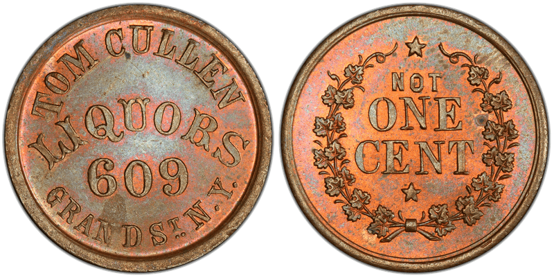 (No Date) Civil War Store Card F-630S-2A, NY