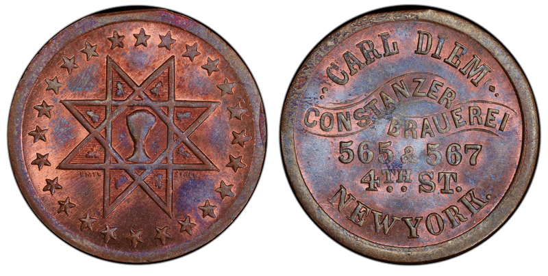 (No Date) Civil War Store Card F-630U-1A, NY
