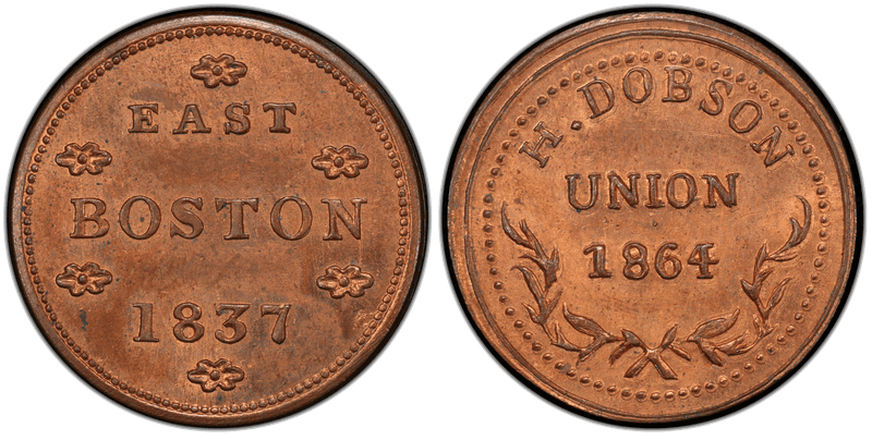 (No Date) Civil War Store Card F-700D-2a, RH