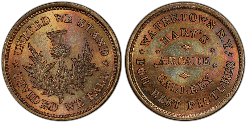 (No Date) Civil War Store Card F-945A-1A, NY