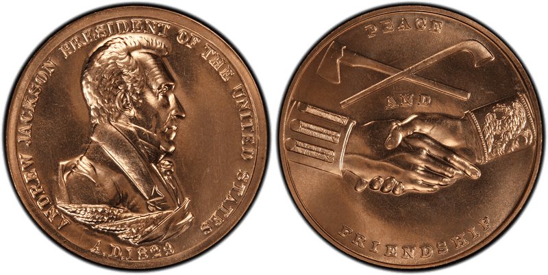 No Date Medal Andrew Jackson Type 2