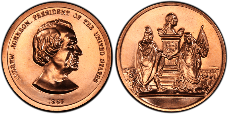 No Date Medal Andrew Johnson