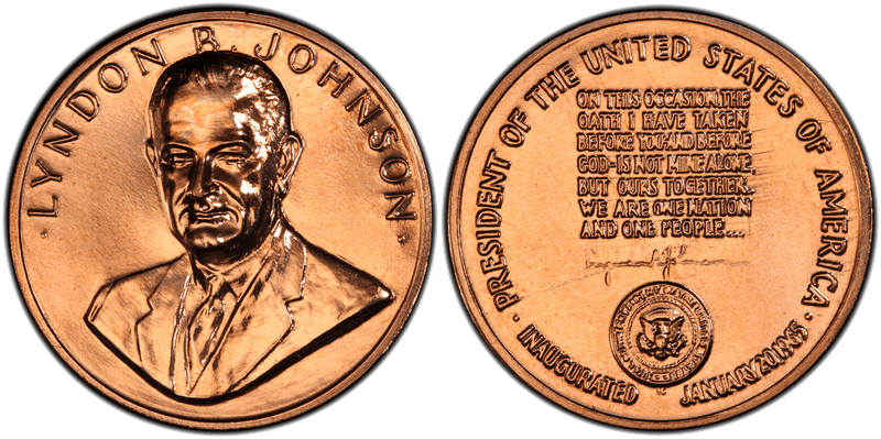 No Date Medal Lyndon B. Johnson