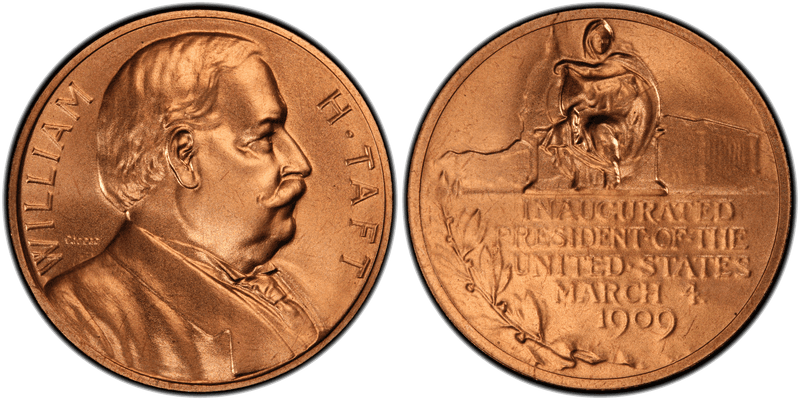 No Date Medal William H. Taft