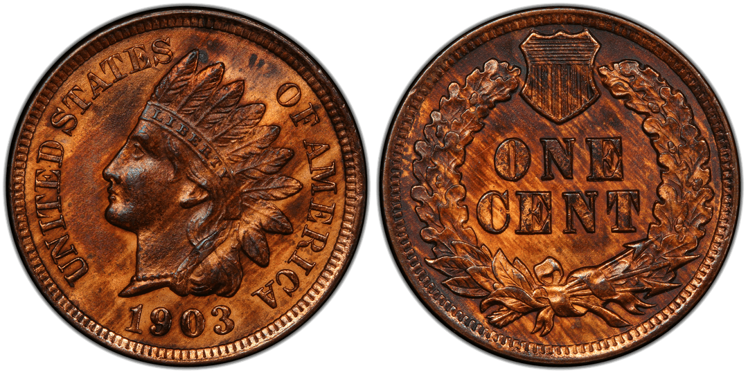 1903 Indian Head Cent Improper Alloy Mix