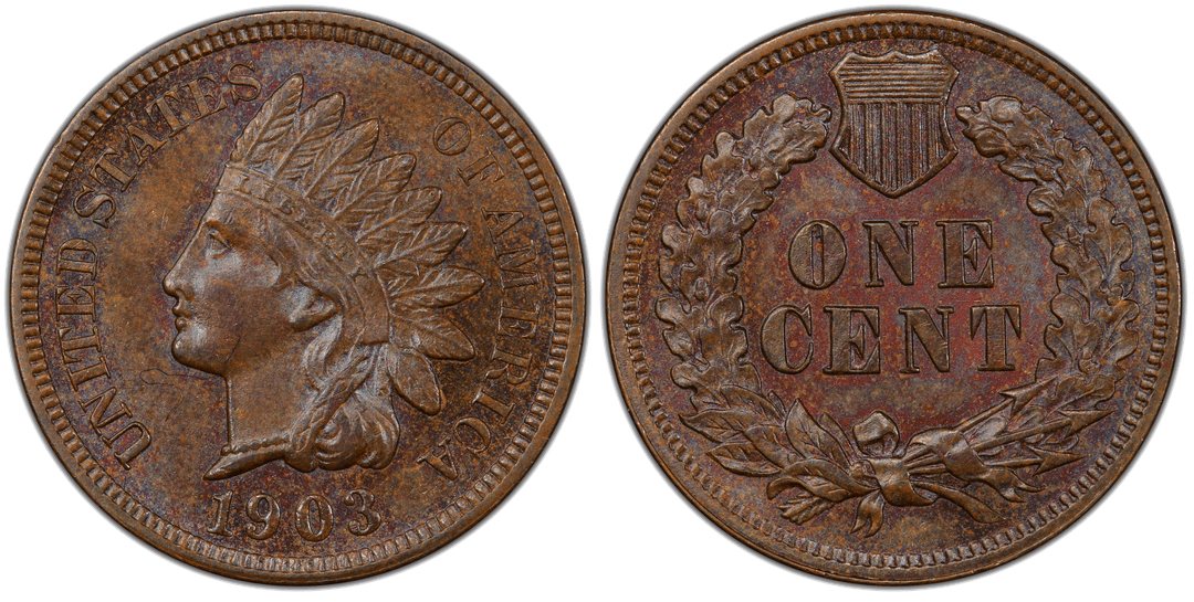 1903 Indian Head Cent Misplaced Date FS-301 Snow-10