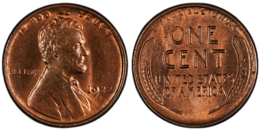 1922 (D) Lincoln Wheat Cent - Weak D