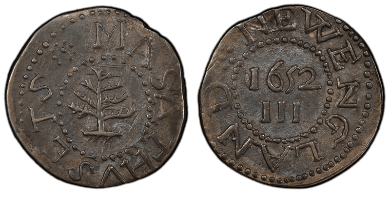 Massachusetts "Pine Tree" Silver Coins