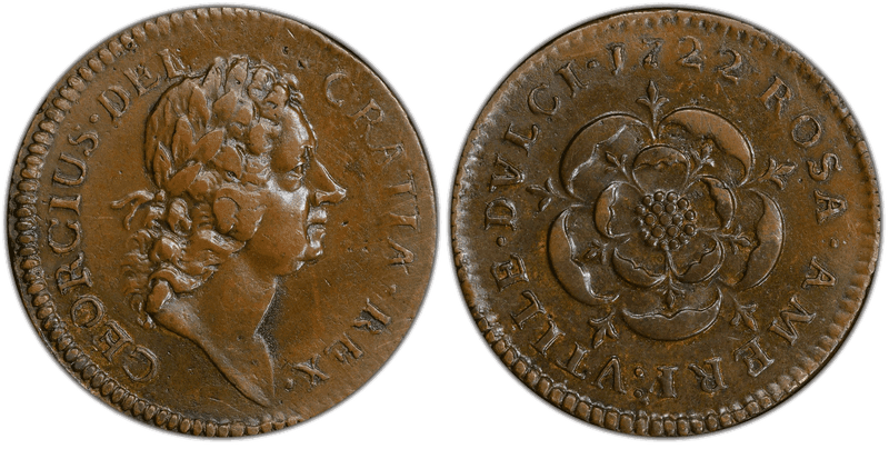 1722 1/2 P Rosa Americana - VTILEDVLC