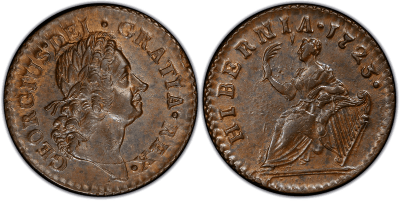 1723 Farth Hibernia - DEI.GRATIA
