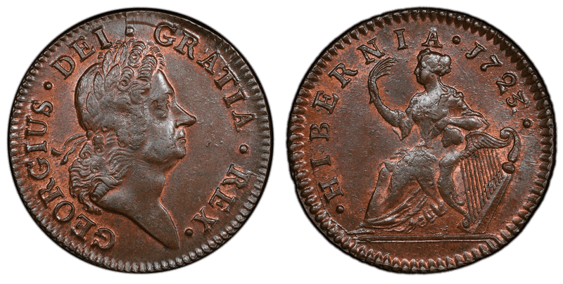 1723/2 1/2P Hibernia
