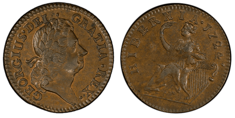 1724 1/2P Hibernia
