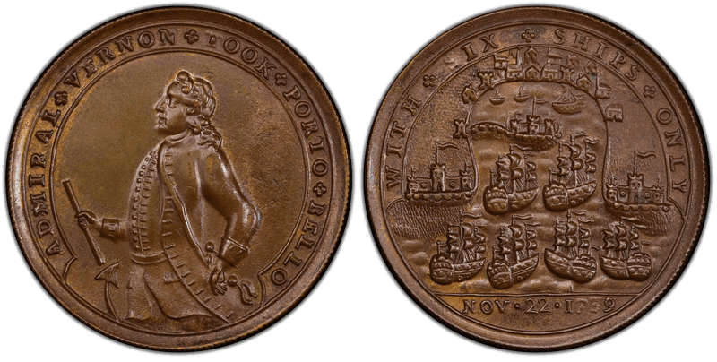 Porto Bello - Vernon's Portrait & Icons Medals