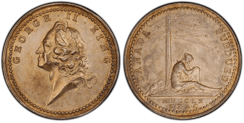 1760 Silver Medal Betts-430, Canada Subdued