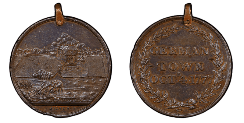 1777 Bronze Medal Betts-556, Germantown