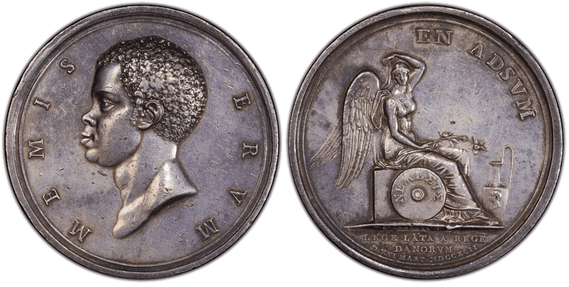 1792 Medal Bergsoe-4 Abolition of Slave Trade, Silver
