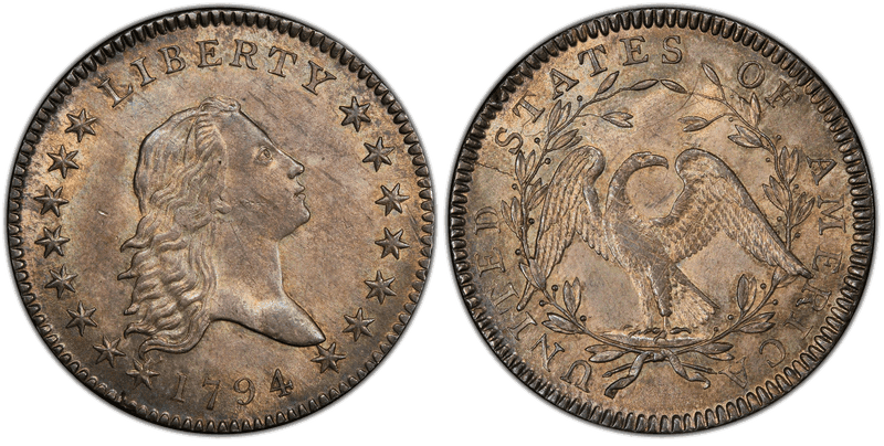 Flowing Hair Half Dollars 1794-1795