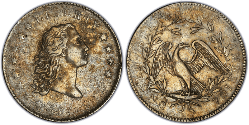 Flowing Hair Dollars 1794-1795